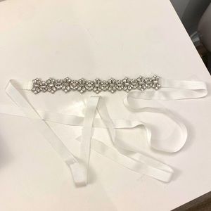 Rhinestone Bridal Belt Sash - Kate Spade